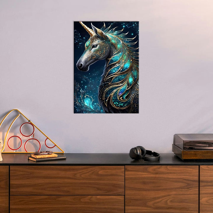 Metal Poster - Wildlife Unicorn UN01