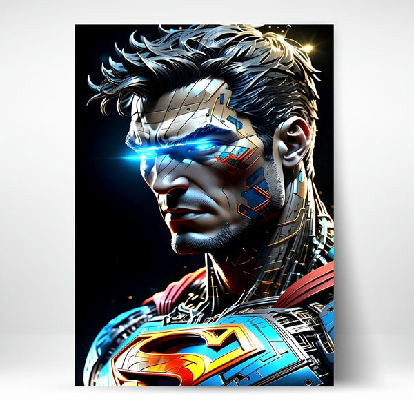 Metal Poster - Superhero Superman SUP06