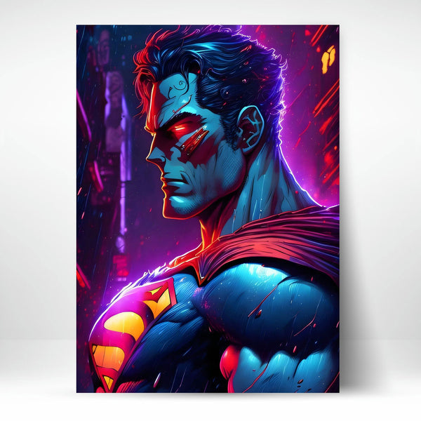 Metal Poster - Superhero Superman SUP02