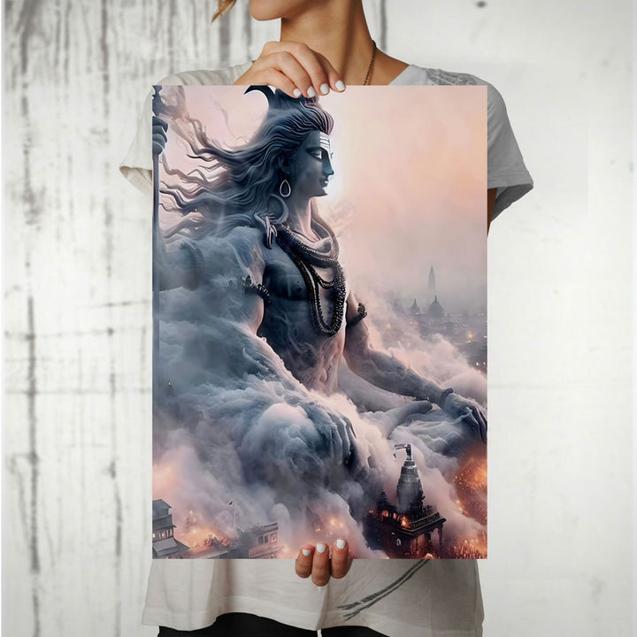 Metal Poster - Lord Shiva LS06