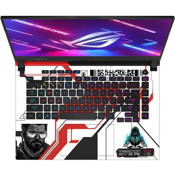 Asus Laptop Skin - Cyberpunk Circuit Overload