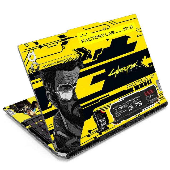 Lenovo LOQ Laptop Skin - Cyberpunk Quantum Shadow