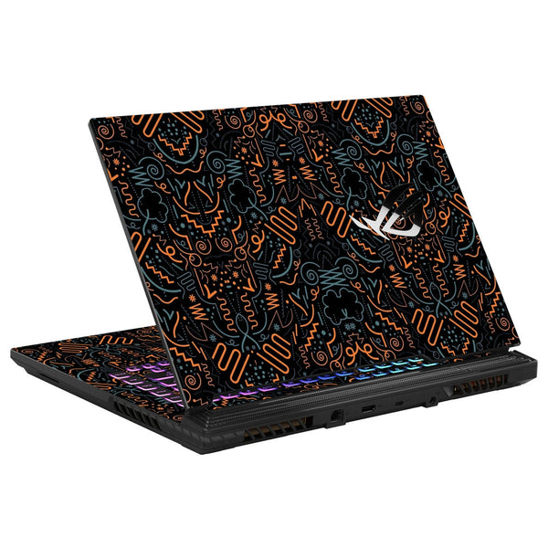 Asus Laptop Skin - Spiral Abstract