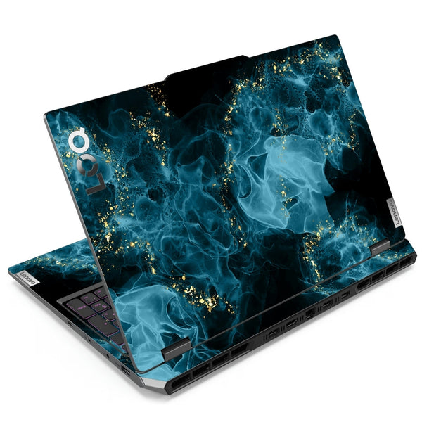 Laptop Skin - Blue Energy Flow