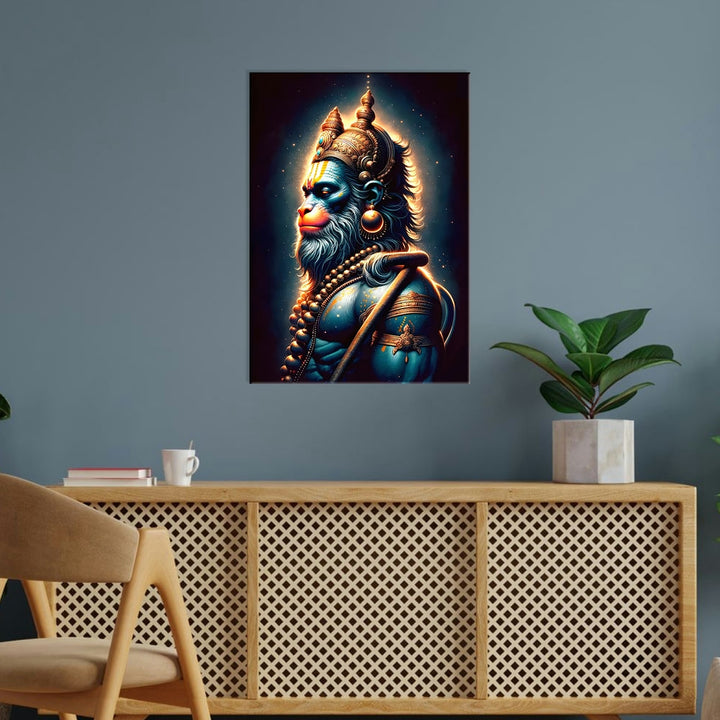 Metal Poster - Lord Hanuman LH04