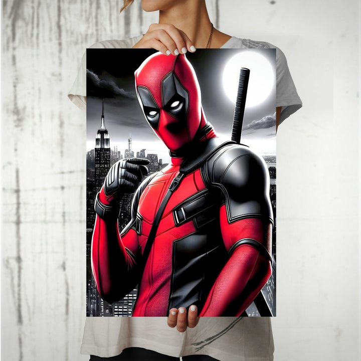 Metal Poster - Superhero Deadpool DP07