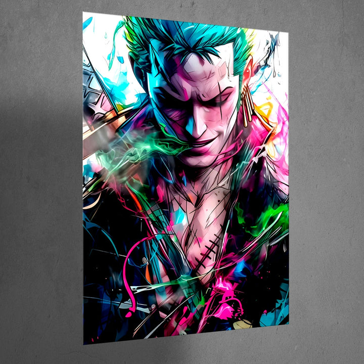 Metal Poster - One Piece Roronoa Zoro OP35