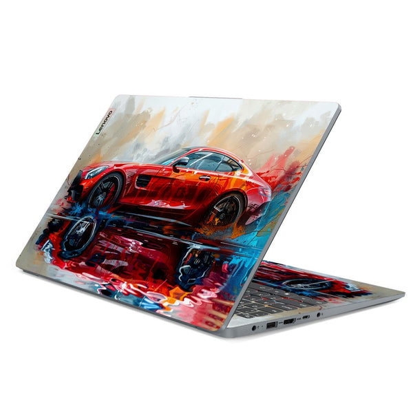 Lenovo Laptop Skin - Luxury Car Reflection