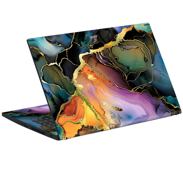 Acer Laptop Skin - Liquid Color Marble