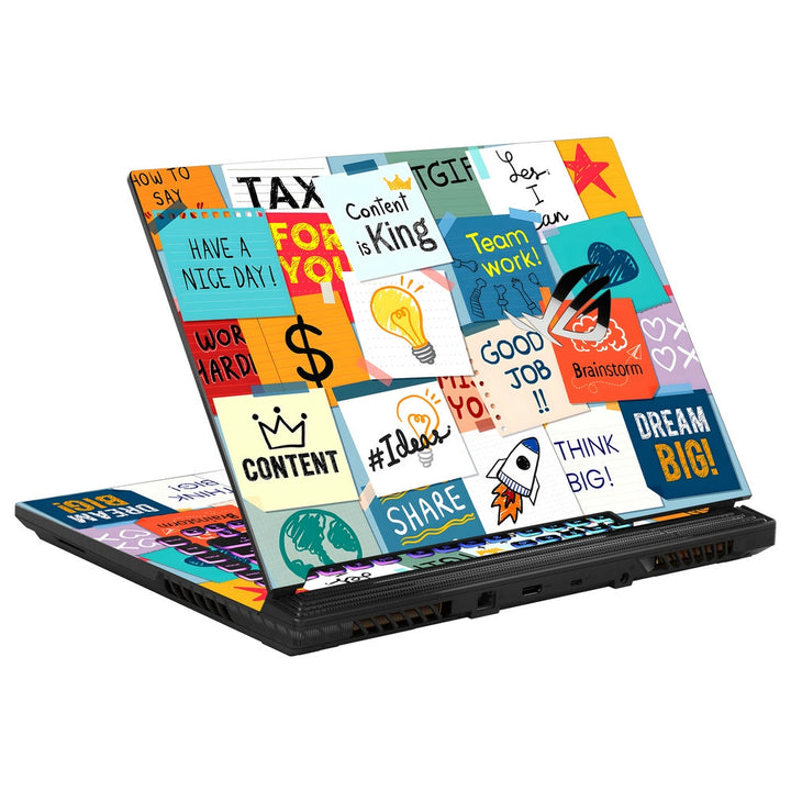 Asus Laptop Skin - Motivational Quotes Good Job Have A Nice Day