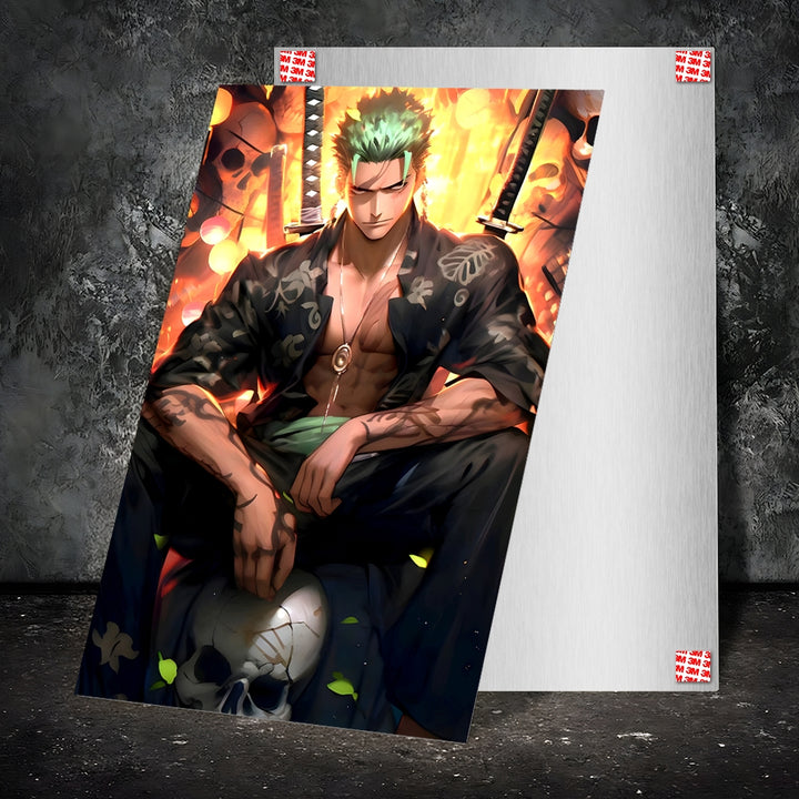 Metal Poster - One Piece Roronoa Zoro OP51