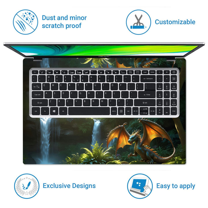 Laptop Skin - Little Dragon