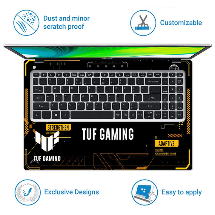 Laptop Skin - TUF Gaming Tech Design