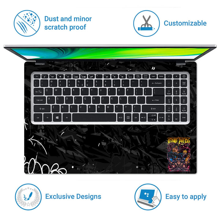 Laptop Skin - One Piece Anime Legendary DS38