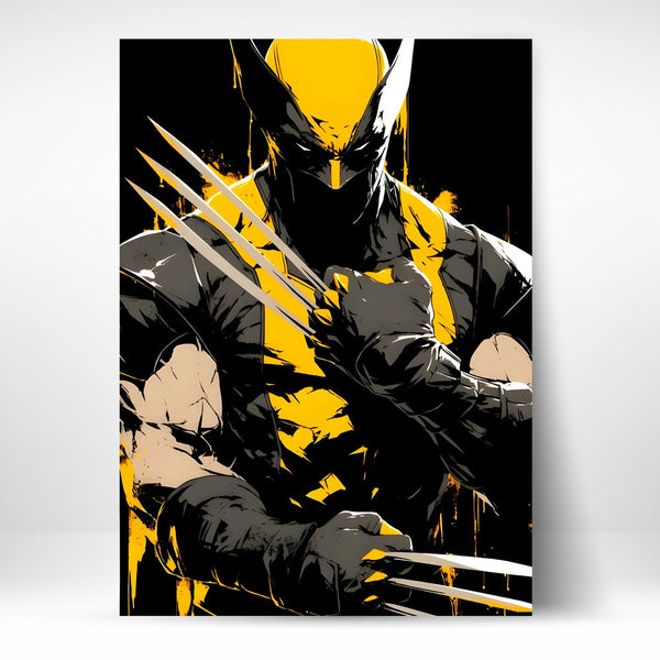 Metal Poster - Superhero Wolverine WOL08