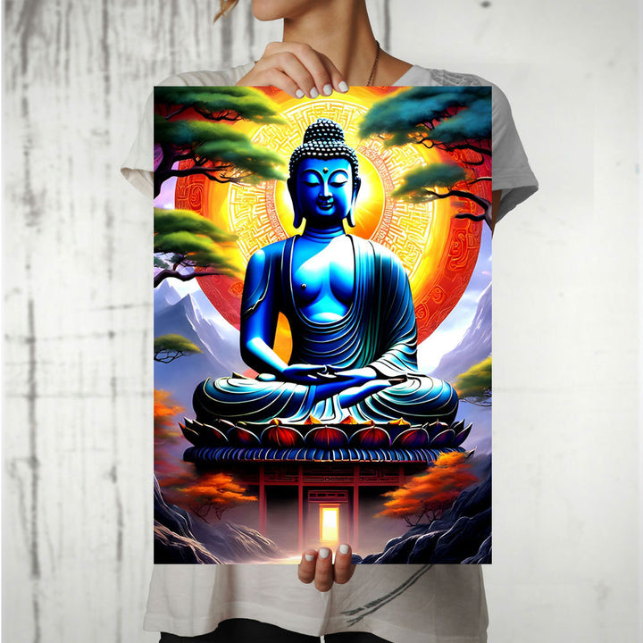 Metal Poster - Lord Buddha LB03