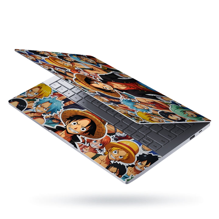 Laptop Skin - Anime One Piece Dynamic Collage DS3