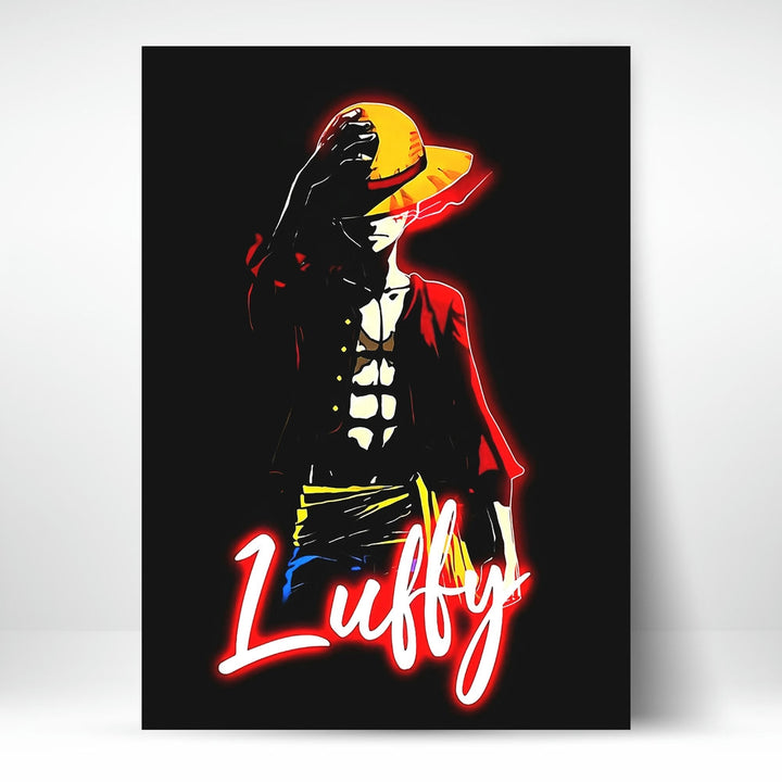 Metal Poster - One Piece Monkey D Luffy OP51