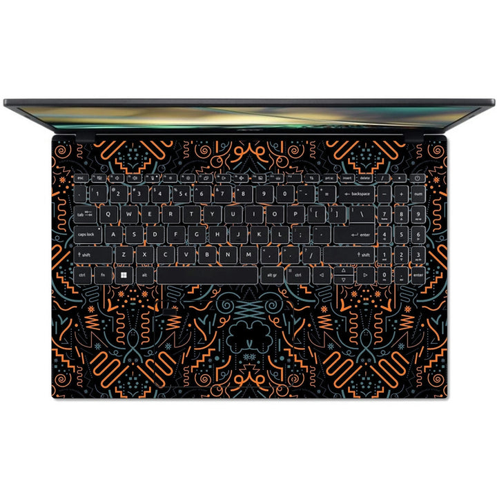 Acer Laptop Skin - Spiral Abstract