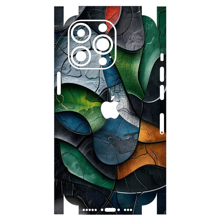 Apple iPhone Skin Wrap - Multicolour Cultural Mosaic