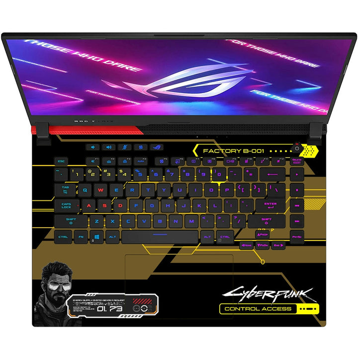 Asus Laptop Skin - Cyberpunk Neon Raiders