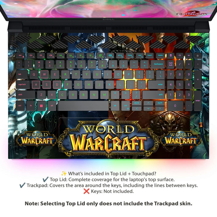 Dell Laptop Skin - Warcraft Orc Horde