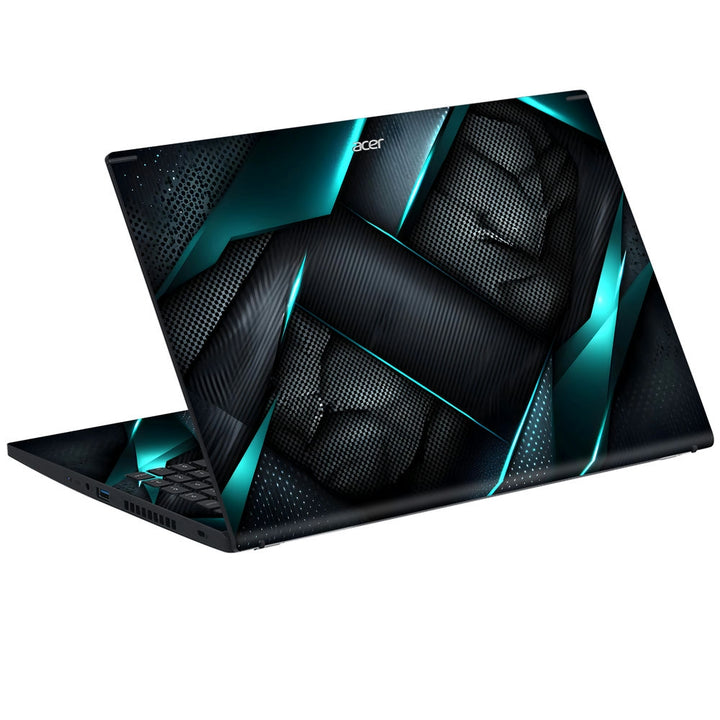 Acer Laptop Skin - Dark Geometric Shapes