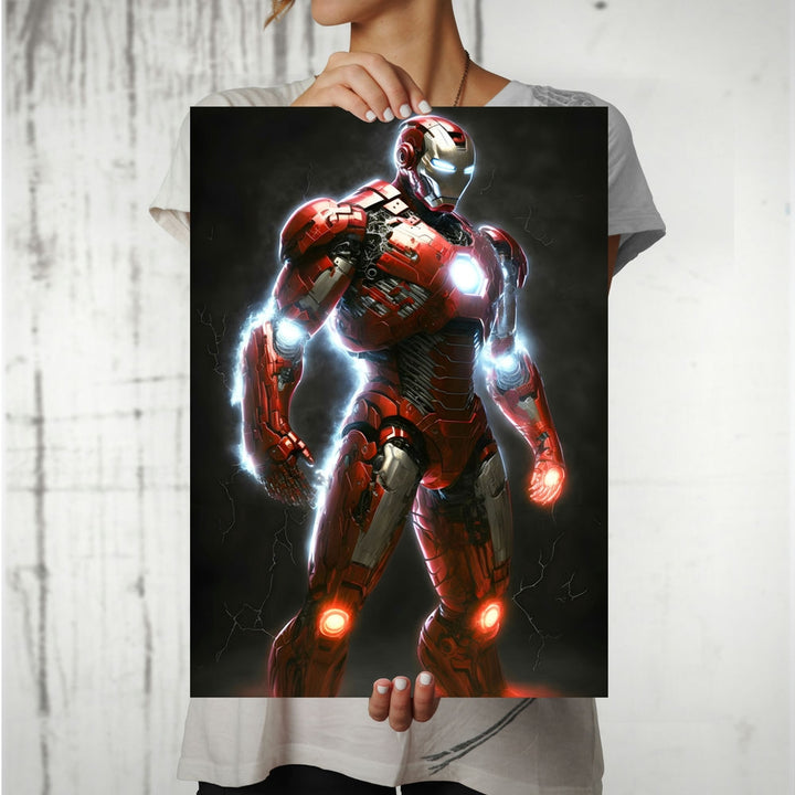 Metal Poster - Superhero Iron Man IM11