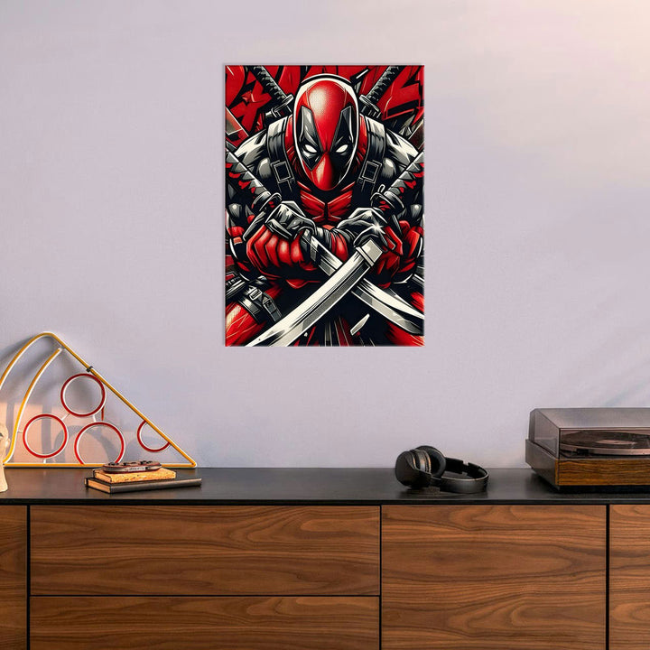 Metal Poster - Superhero Deadpool DP02