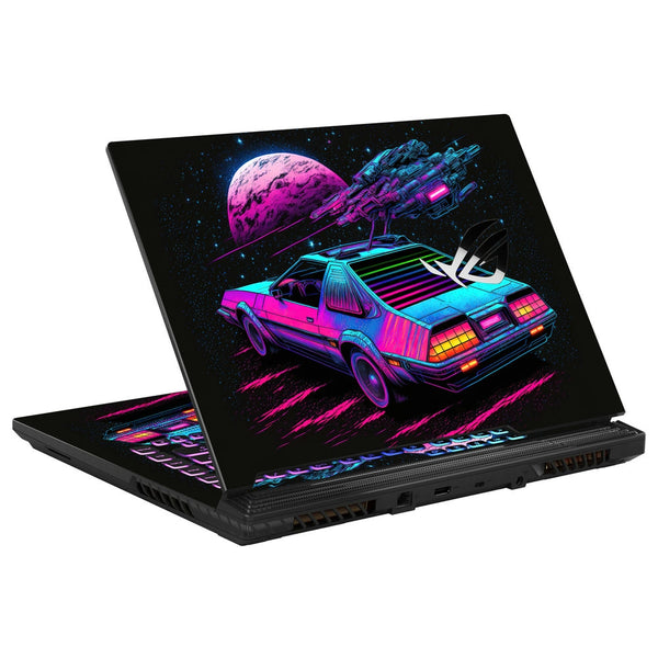 Asus Laptop Skin - Retro Futuristic Ride