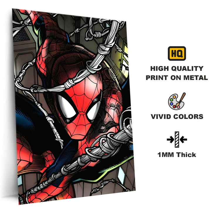 Metal Poster - Superhero Spiderman SM09