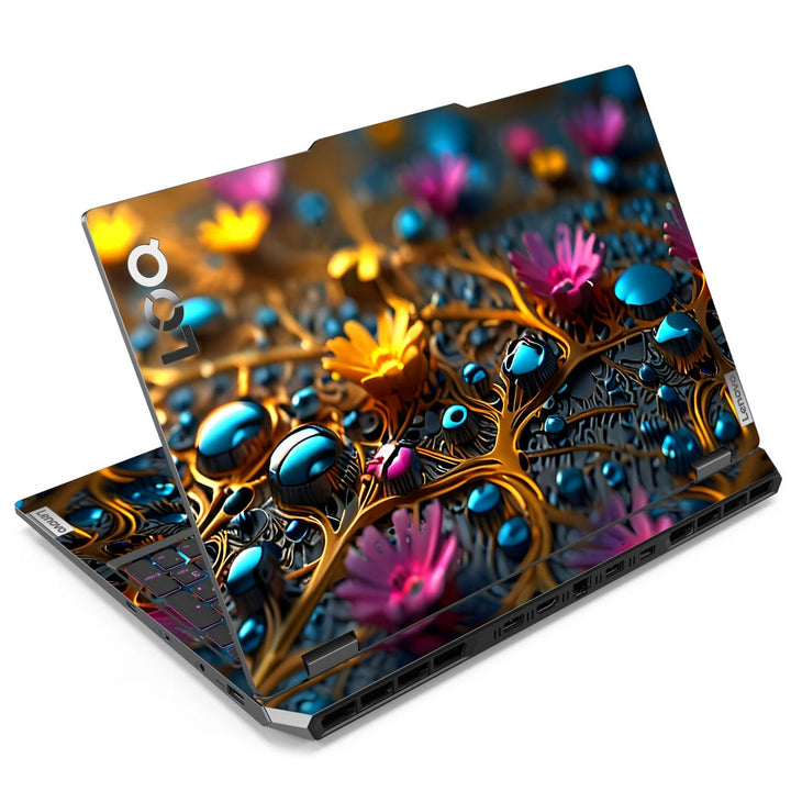 Lenovo LOQ Laptop Skin - Multicolor Gemstone Cluster Abstract