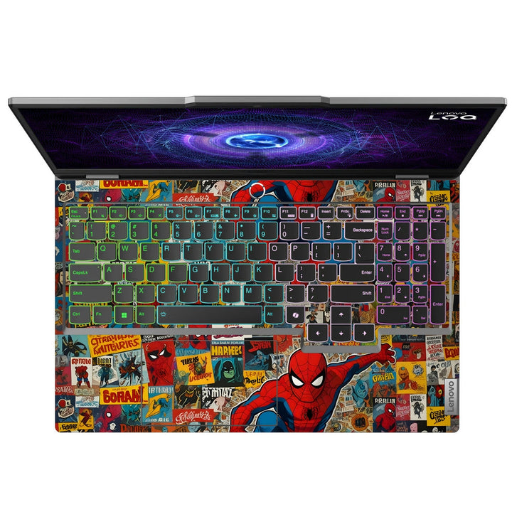 Lenovo LOQ Laptop Skin - Spiderman Jump Collage