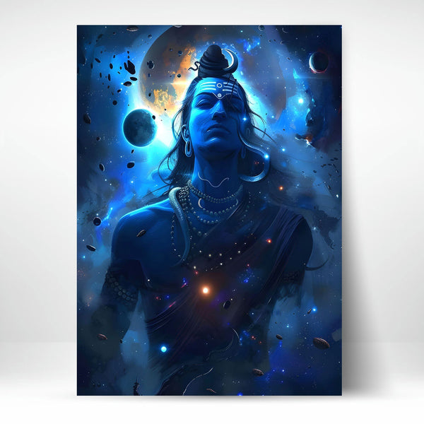 Metal Poster - Lord Shiva LS10