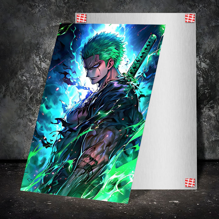 Metal Poster - One Piece Roronoa Zoro OP34