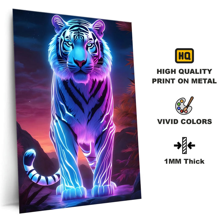 Metal Poster - Wildlife Tiger TG04