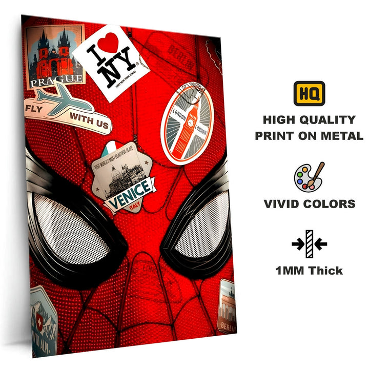 Metal Poster - Superhero Spiderman SM07