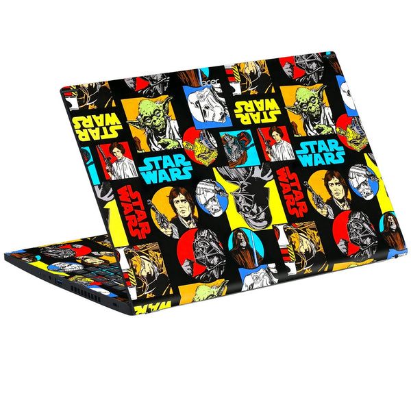 Acer Laptop Skin - Classic Star Wars Heroes