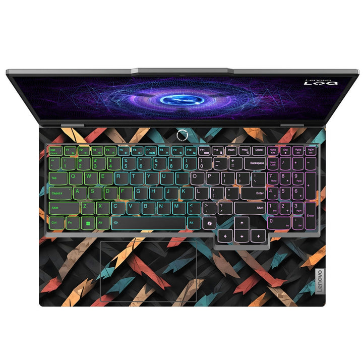 Lenovo LOQ Laptop Skin - Dark Woven Abstract