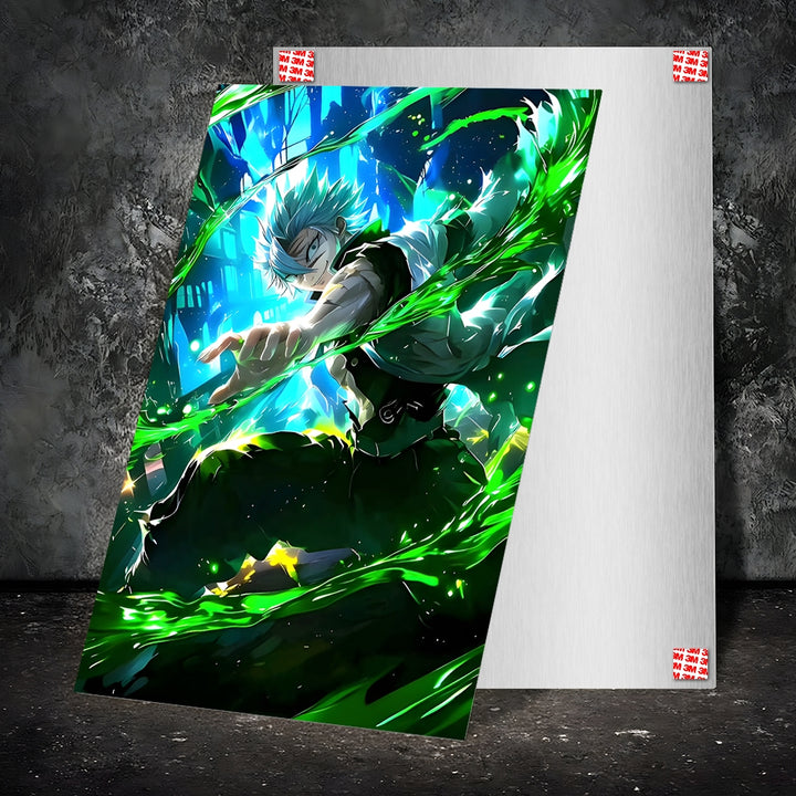 Metal Poster - Anime Demon Slayer DS02