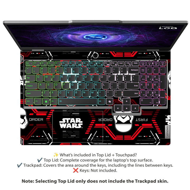 Laptop Skin - First Order Symbol