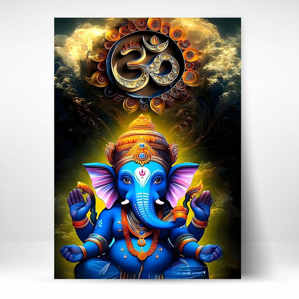 Metal Poster - Lord Ganesh LG01