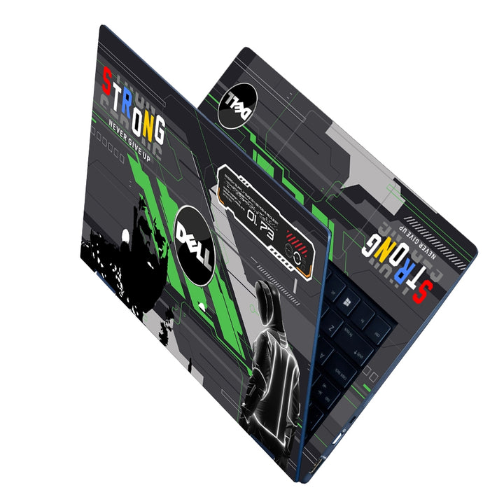 Laptop Skin - Dell Futuristic Tech Gaming