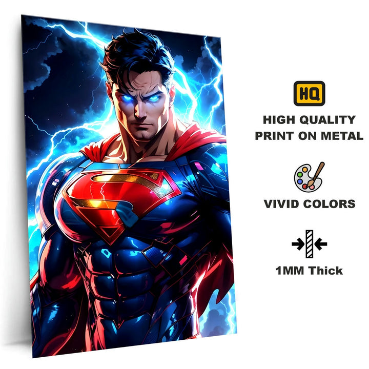 Metal Poster - Superhero Superman SUP08