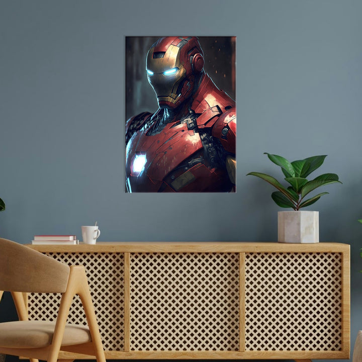 Metal Poster - Superhero Iron Man IM10