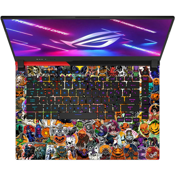 Asus Laptop Skin - Halloween Sticker Bomb