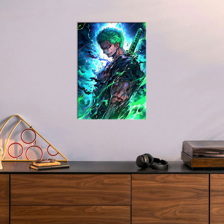 Metal Poster - One Piece Roronoa Zoro OP34