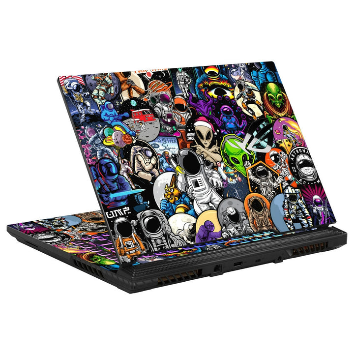 Asus Laptop Skin - Astronaut Sticker Bomb