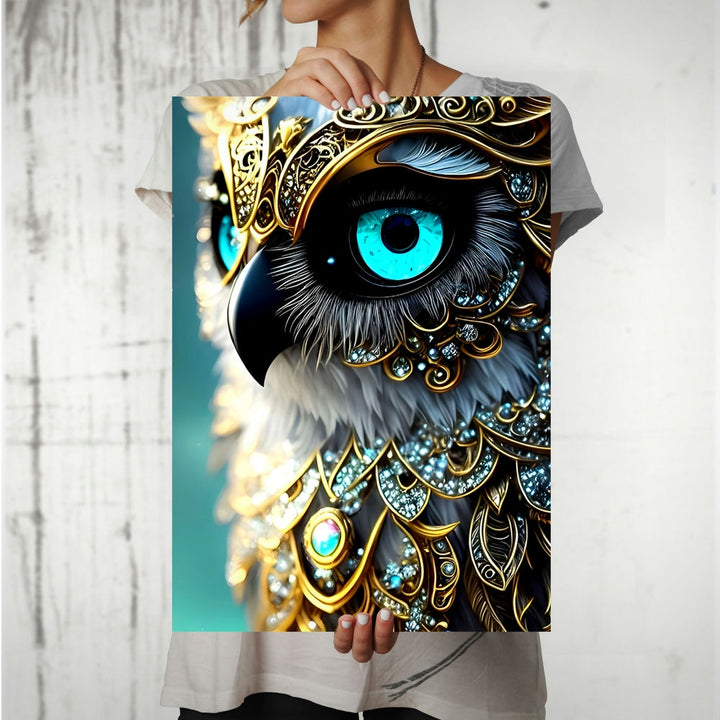 Metal Poster - Wildlife Owl WO03