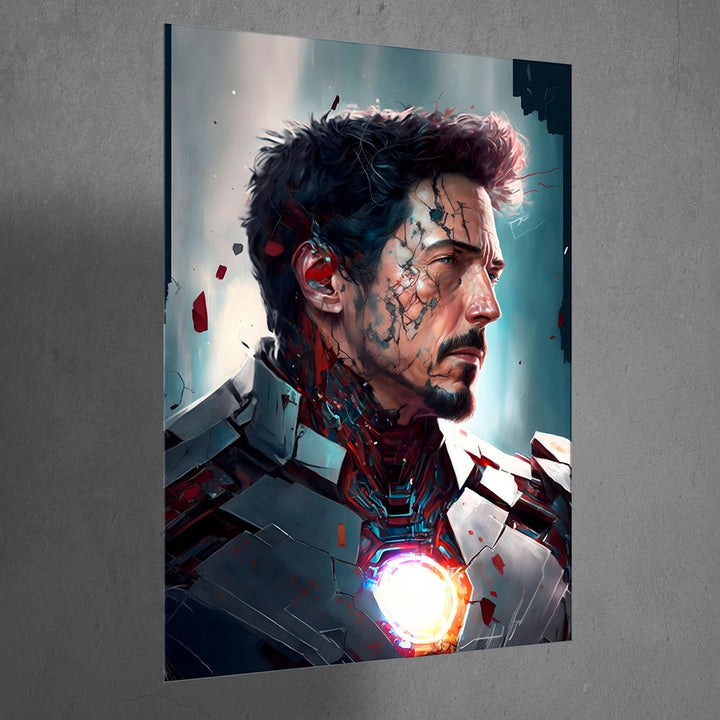 Metal Poster - Superhero Iron Man IM18